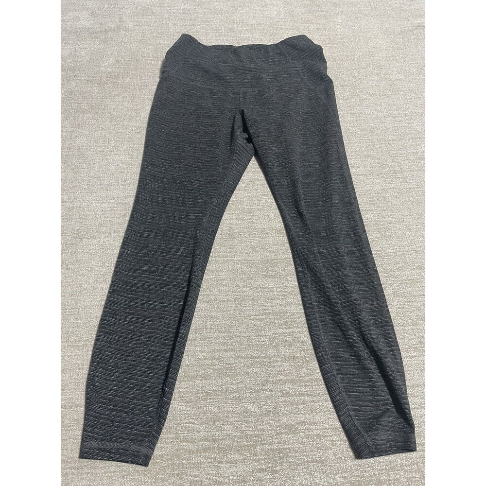 All In Motion Women’s Small Gray Black Leggings Light Weight Fitness